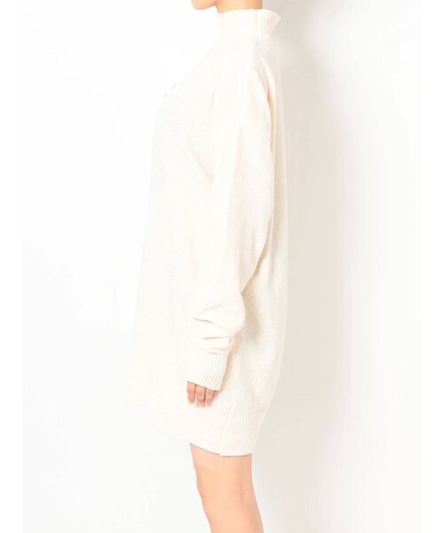 GYDA（ジェイダ）の「ハイネックjourneyモールニットワンピ（ワンピース・レディース・ブラック/ブラウン/アイボリー・FREE）」の10枚目の写真