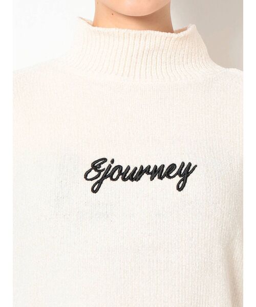 GYDA（ジェイダ）の「ハイネックjourneyモールニットワンピ（ワンピース・レディース・ブラック/ブラウン/アイボリー・FREE）」の19枚目の写真