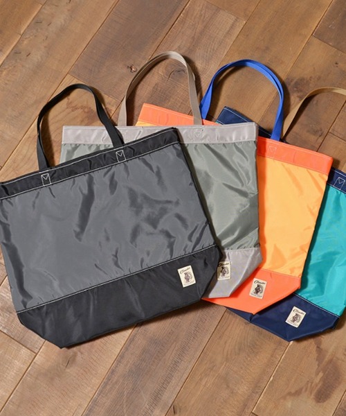 COBMASTER(コブマスター)の「COB MASTER GROCERY TOTE(トートバッグ・レディース・ミント/ブラック/オレンジ/ベージュ・FREE)」の2枚目の写真
