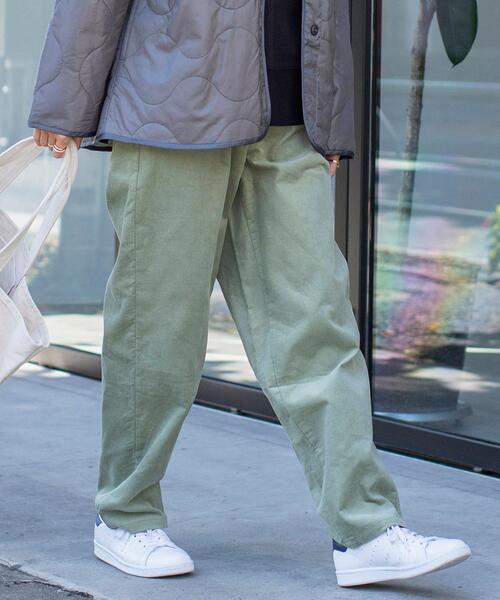 coen(コーエン)の「【WEB限定サイズ】コーデュロイシェフパンツ#''CHEF PANTS''(その他パンツ・レディース・ライトブルー/ブラック/ブラウン/ライム/イエロー/ベージュ・LARGE/MEDIUM/SMALL/X-LARGE)」の4枚目の写真