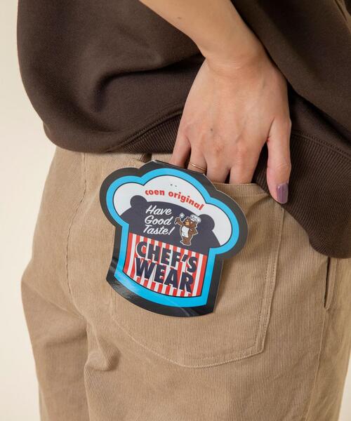 coen(コーエン)の「【WEB限定サイズ】コーデュロイシェフパンツ#''CHEF PANTS''(その他パンツ・レディース・ライトブルー/ブラック/ブラウン/ライム/イエロー/ベージュ・LARGE/MEDIUM/SMALL/X-LARGE)」の19枚目の写真