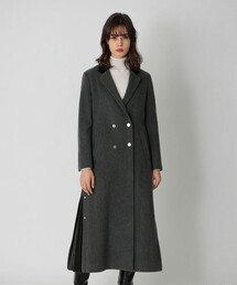 新品タグ付きLOVELESS サイド プリーツ チェスターコート