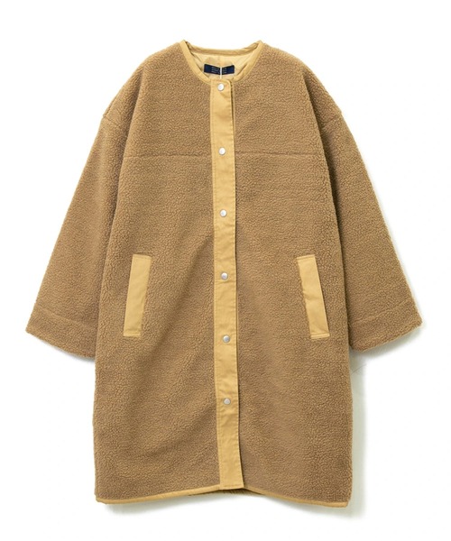 GENTIL ジャンティー アウター ロング ボア カーキ F ミリタリー 