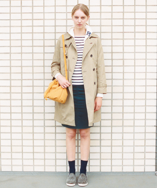 B:MING by BEAMS（ビーミングバイビームス）の「aビーミング by ビームス / チノタイトスカート（スカート・レディース・ベージュ/グリーン・MEDIUM/SMALL）」の11枚目の写真