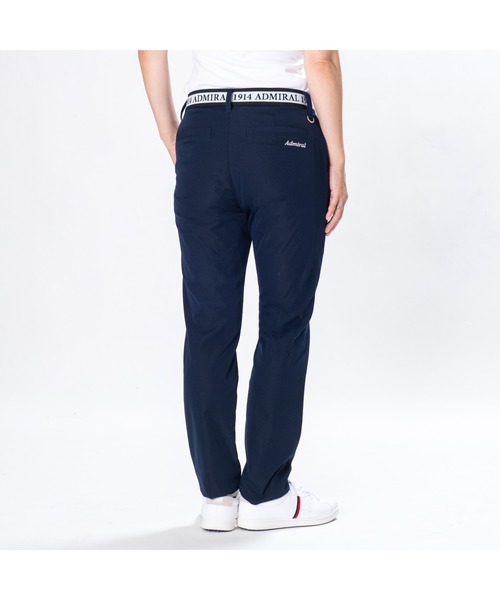 Admiral Golf（アドミラル　ゴルフ）の「[アドミラル ゴルフ] レディース ロゴエラスティック ストレートパンツ　L （その他パンツ・レディース・ブラック/ベージュ/ホワイト・LL/S/M/L）」の18枚目の写真