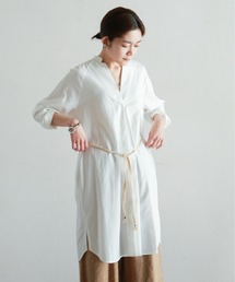 NOMBRE IMPAIR | 綿ﾚｰﾖﾝﾄﾞﾋﾞｰ　ﾛﾝｸﾞｼｬﾂ(シャツ/ブラウス)