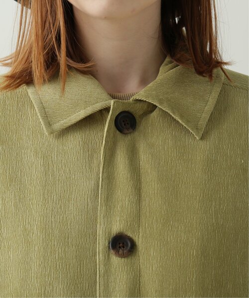 Double Double Name ダブルネーム のファッション その他アウター ジャケット アウター 袖ボタンステンカラーオーバーコート その他アウター