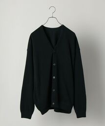 【SHIPS別注】crepuscule: LIGHT MOSS STITCH カーディガン 21SS