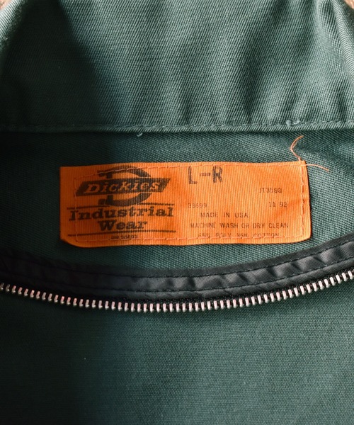 ディッキーズ ワークジャケット　メンズ　ヴィンテージ　古着　アメカジ 80〜90's Dickies Work JKT 古着 us古着 アメカジ デッキーズ