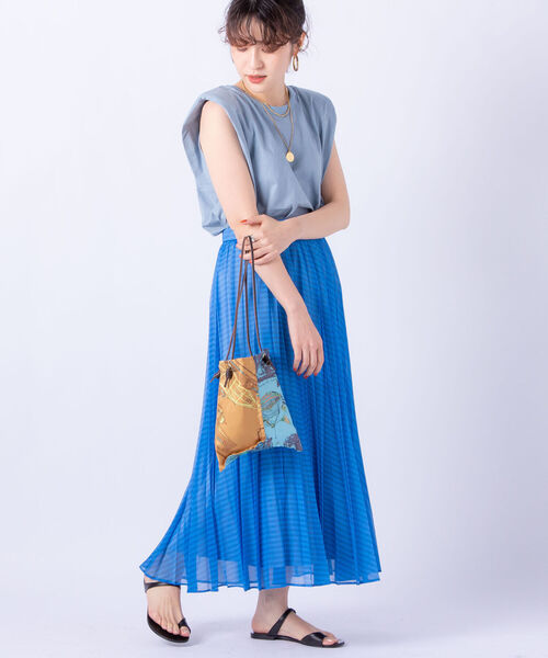 manipuri(マニプリ)の「【manipuri/ マニプリ】プリントトートバッグS(トートバッグ・レディース・ブルー系その他3/ピンク系その他3・FREE)」の14枚目の写真