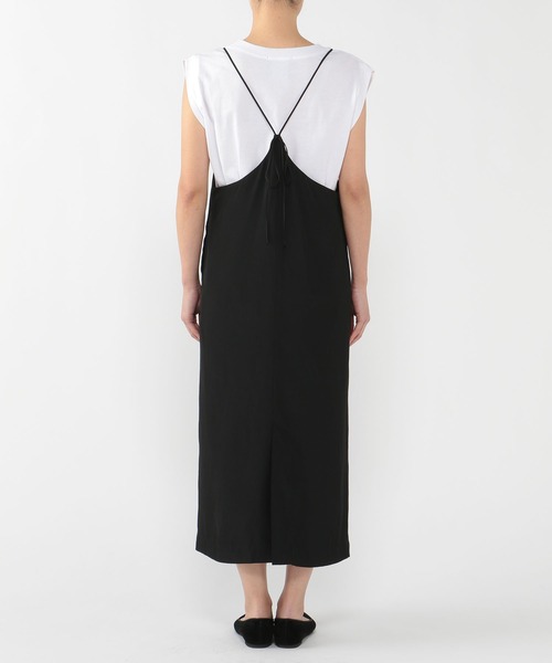 N.O.R.C（ノーク）の「サテンキャミワンピース（ワンピース・レディース・ブラック/ミント・S/M）」の14枚目の写真