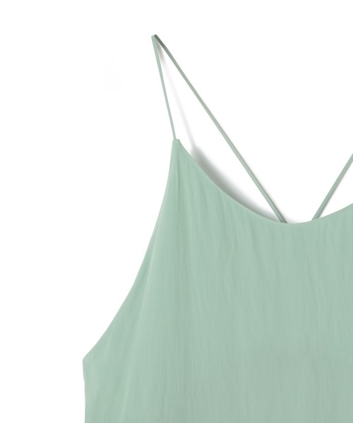 N.O.R.C（ノーク）の「サテンキャミワンピース（ワンピース・レディース・ブラック/ミント・S/M）」の15枚目の写真