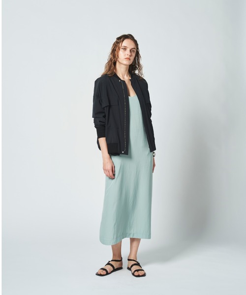 N.O.R.C（ノーク）の「サテンキャミワンピース（ワンピース・レディース・ブラック/ミント・S/M）」の5枚目の写真