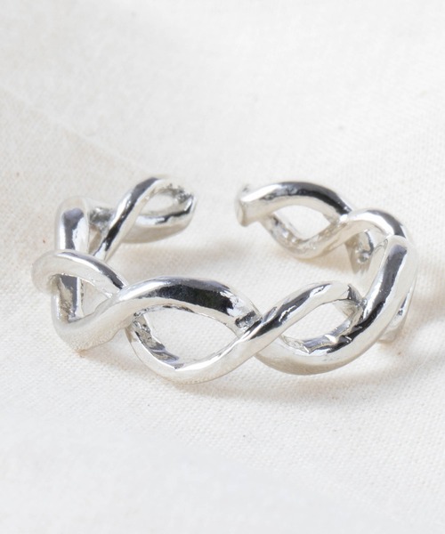 SALON（サロン）の「メタルラインデザインリング 日本製（リング・レディース・シルバー/シルバー系その他/ゴールド系その他/ゴールド・13号）」の2枚目の写真