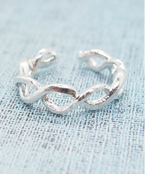 SALON（サロン）の「メタルラインデザインリング 日本製（リング・レディース・シルバー/シルバー系その他/ゴールド系その他/ゴールド・13号）」の8枚目の写真