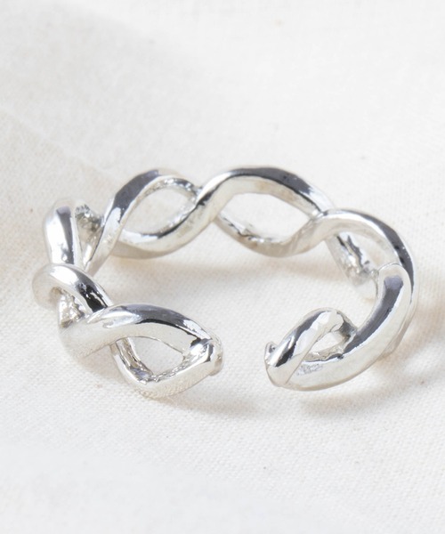 SALON（サロン）の「メタルラインデザインリング 日本製（リング・レディース・シルバー/シルバー系その他/ゴールド系その他/ゴールド・13号）」の9枚目の写真