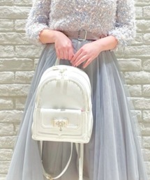 ビジューリボンリュック(大)