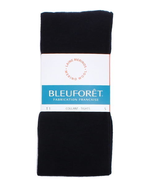 BLEU FORET（ブルーフォレ）の「BLEU FORET ウール混コットンインナータイツ（タイツ/ストッキング・レディース・ブラック/ダークグレー/ネイビー・SMALL/MEDIUM/LARGE）」の3枚目の写真