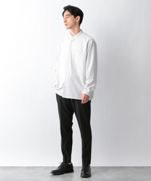 GLOBAL WORK(グローバルワーク)の「スマラクカットシャツ/932169(シャツ/ブラウス・メンズ・ライトグレー/その他1/グリーン系その他3・SMALL/MEDIUM/LARGE)」の9枚目の写真