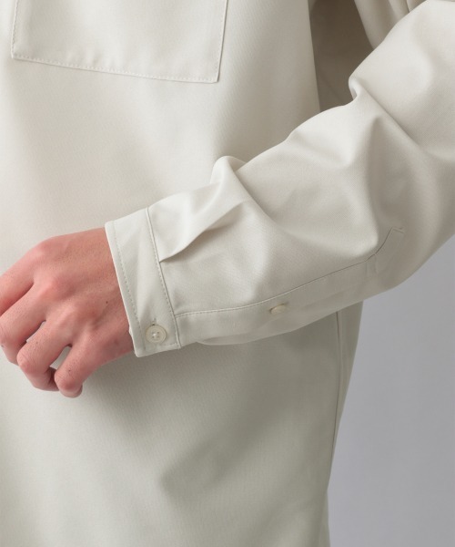 GLOBAL WORK(グローバルワーク)の「スマラクカットシャツ/932169(シャツ/ブラウス・メンズ・ライトグレー/その他1/グリーン系その他3・SMALL/MEDIUM/LARGE)」の4枚目の写真