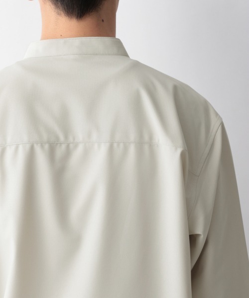 GLOBAL WORK(グローバルワーク)の「スマラクカットシャツ/932169(シャツ/ブラウス・メンズ・ライトグレー/その他1/グリーン系その他3・SMALL/MEDIUM/LARGE)」の6枚目の写真