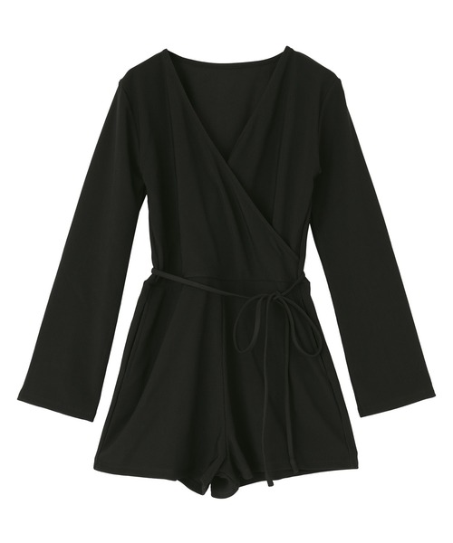 SEA DRESS（シードレス）の「カシュクールオールインワン/ラッシュガード/水着（ラッシュガード・レディース・ブラック/ピンク系その他/カーキ・L/S/M）」の13枚目の写真