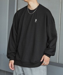 Anchor Smith（アンカー スミス）の「U.S. POLO ASSN. / ユーエスポロアッスン 別注 ビッグシルエット ロゴ刺繍 裏毛プルオーバースウェット（スウェット）」