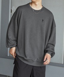 U.S. POLO ASSN.（ユーエスポロアッスン）の「U.S. POLO ASSN. / ユーエスポロアッスン 別注 ビッグシルエット ロゴ刺繍 裏毛プルオーバースウェット（スウェット）」