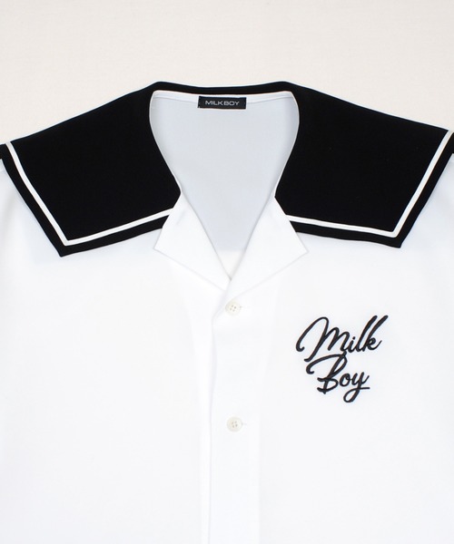 MILKBOY（ミルクボーイ）の「OPEN SAILOR シャツ（シャツ