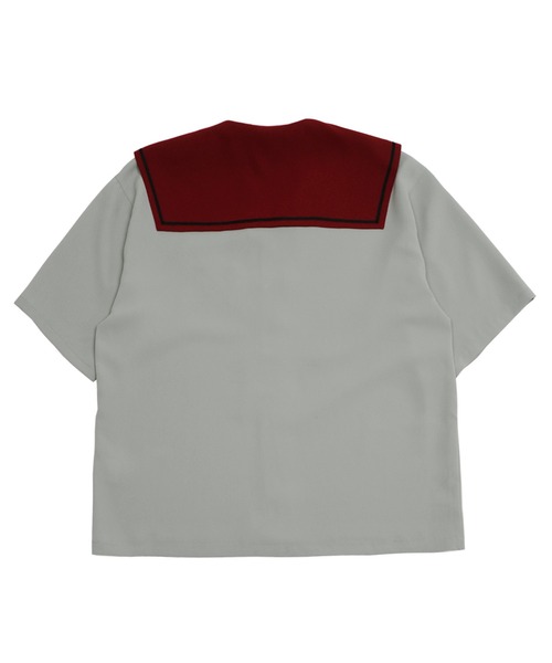 ミルクボーイ セーラー服 MILKBOY トラバス アンコロ ミリダラ シャツ MILKBOY（ミルクボーイ）の「OPEN SAILOR シャツ（シャツ