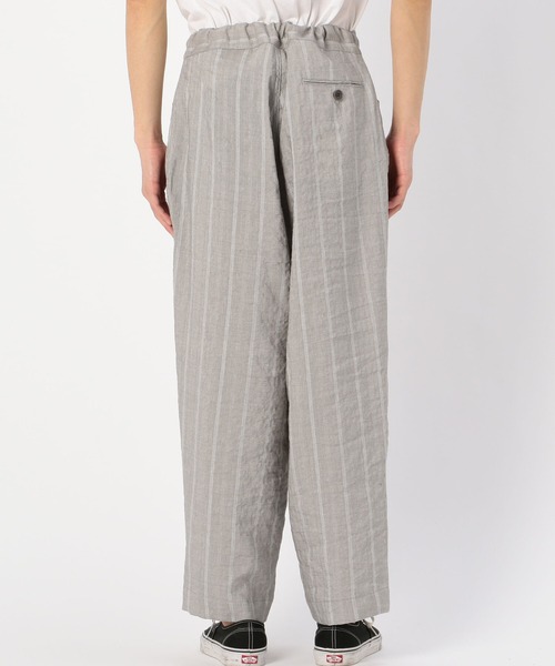 HAVERSACK（ハバーザック）の「【HAVERSACK】ドビーストライプパンツ MEN（その他パンツ・メンズ・ベージュ/チャコール・MEDIUM/LARGE）」の15枚目の写真