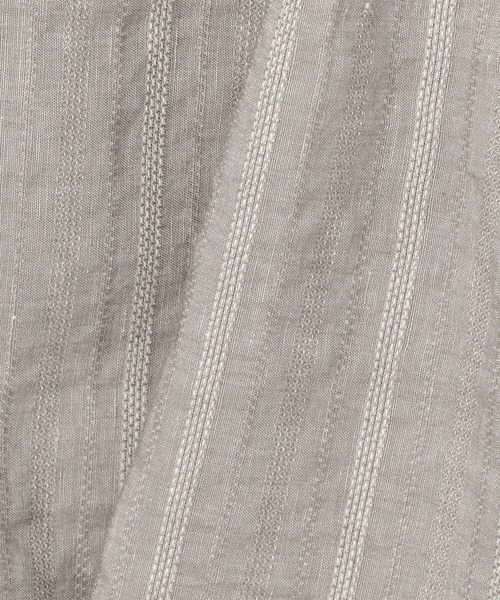 HAVERSACK（ハバーザック）の「【HAVERSACK】ドビーストライプパンツ MEN（その他パンツ・メンズ・ベージュ/チャコール・MEDIUM/LARGE）」の11枚目の写真