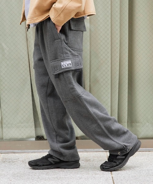 PRO CLUB (プロクラブ)の「Pro Club/プロクラブ Heavyweight Fleece Cargo Pants スウェットパンツ カーゴパンツ 2026年春夏(スウェットパンツ・メンズ・カーキ/ロイヤルブルー/ブラック/ネイビー/ヘザーグレー/マルーン/チャコール・M/L/XL/S/2XL)」の3枚目の写真
