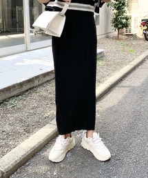 RASVOA | 【WEB限定】ミニプリーツタイトロングスカート(スカート)