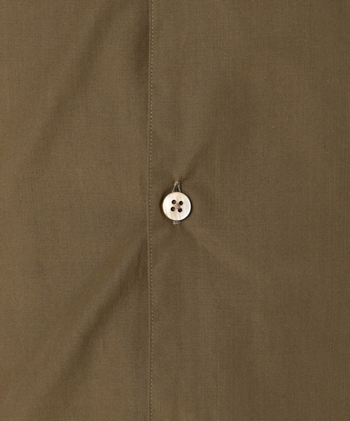 blurhms（ブラームス）の「【blurhms】シャンブレースタンドカラーシャツ MEN（シャツ/ブラウス・メンズ・ブラウン系その他/チャコール・2/3）」の11枚目の写真
