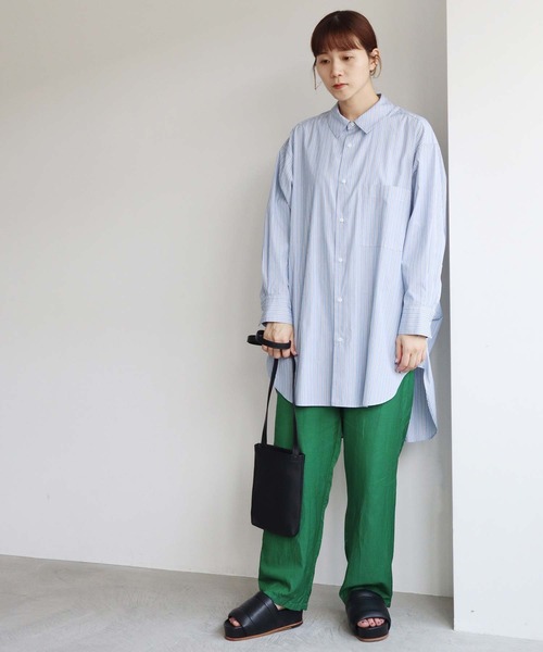 note et silence （ノートエシロンス）の「.◇バレンシア　BAG　S（ショルダーバッグ・レディース・ライトグレー/ライトブルー/ブラック・FREE）」の16枚目の写真