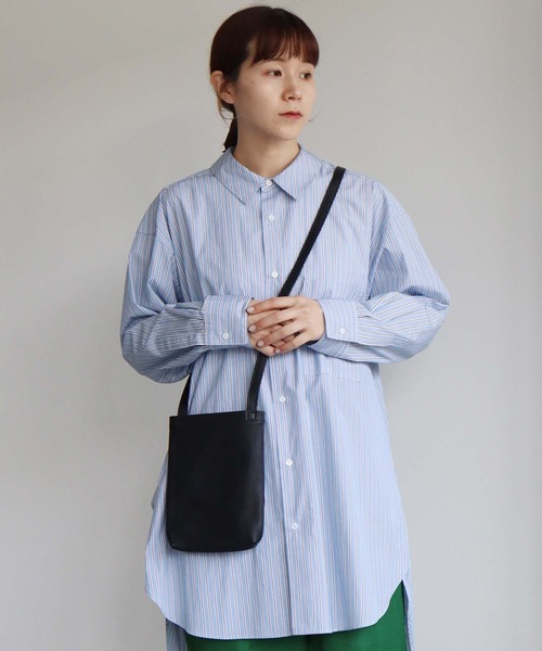 note et silence （ノートエシロンス）の「.◇バレンシア　BAG　S（ショルダーバッグ・レディース・ライトグレー/ライトブルー/ブラック・FREE）」の14枚目の写真