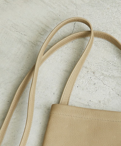 note et silence （ノートエシロンス）の「.◇バレンシア　BAG　S（ショルダーバッグ・レディース・ライトグレー/ライトブルー/ブラック・FREE）」の9枚目の写真