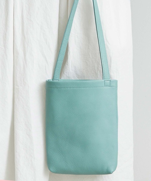 note et silence （ノートエシロンス）の「.◇バレンシア　BAG　S（ショルダーバッグ・レディース・ライトグレー/ライトブルー/ブラック・FREE）」の17枚目の写真