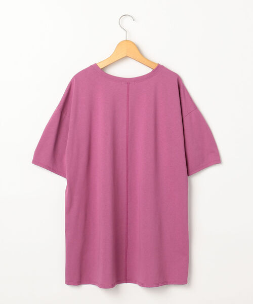 NOLLEY’S（ノーリーズ）の「ヴィンテージ天竺コクーンスリーブT（Tシャツ/カットソー・レディース・ホワイト/ブラック/ライトパープル・FREE）」の5枚目の写真