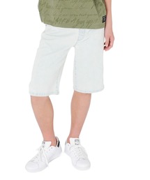 GLAZOS | 接触冷感デニム・ハーフパンツ(デニムパンツ)