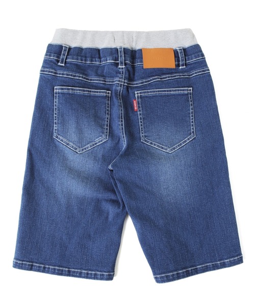 GLAZOS（グラソス）の「接触冷感デニム・ハーフパンツ（デニムパンツ・キッズ・ライトブルー/ホワイト/ブルー・160cm/130cm/170cm/140cm/150cm）」の9枚目の写真