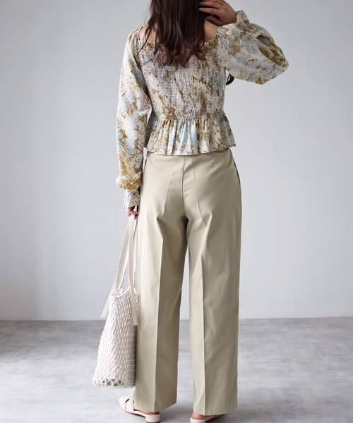 4youstory(フォーユーストーリー)の「オフショル柄ブラウス(シャツ/ブラウス・レディース・ブルー/グリーン/レッド・FREE)」の12枚目の写真