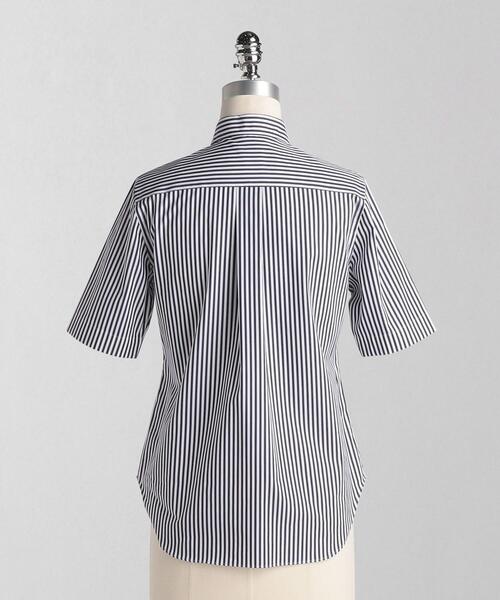 LOEFF（ロエフ）の「＜LOEFF（ロエフ）＞ コットンブロード ショートスリーブ レギュラーシャツ（シャツ/ブラウス・レディース・ホワイト/その他1・1/0）」の8枚目の写真