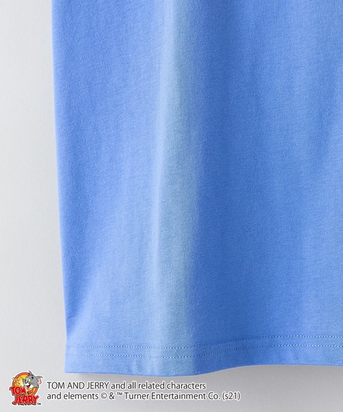 JEANS MATE（ジーンズメイト）の「【TOM AND JERRY/トムとジェリー】 別注プリントTシャツ（Tシャツ/カットソー・メンズ・ホワイト/ベージュ/ブルー/ブラック/ピンク/ホワイト系その他/ベージュ系その他/ピンク系その他/その他2/その他1・LARGE/MEDIUM/SMALL/X-LARGE）」の22枚目の写真