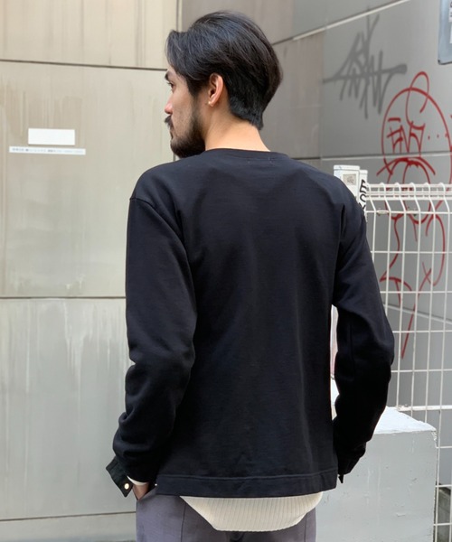 Toironier（トワロニエ）の「Toironier/トワロニエ/Classics/クラッシック（Tシャツ/カットソー・メンズ・シルバー/ブラック・FREE）」の9枚目の写真