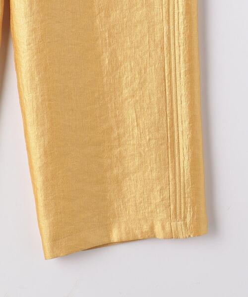 BRACTMENT（ブラクトメント）の「『BRACTMENT(ブラクトメント)』 BM シャイニー ドロストパンツ（その他パンツ・レディース・ダークグレー/イエロー・FREE）」の5枚目の写真