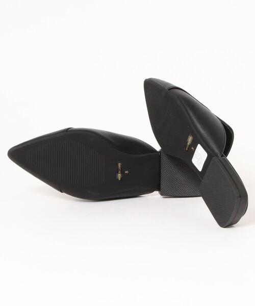 JELLY BEANS（ジェリービーンズ）の「オペラカットスリッパミュール(204-32671)JELLY BEANS(ジェリービーンズ)（サンダル・レディース・ベージュ/パイソン/ブラック・L/S/M）」の22枚目の写真