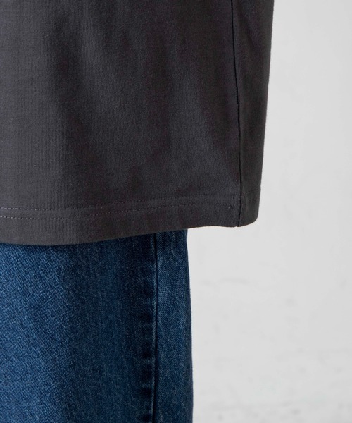 WEGO（ウィゴー）の「WEGO/DOGプリント5分袖ビッグシルエットTシャツ（Tシャツ/カットソー・メンズ・スミクロ/ブルー/グリーン/ホワイト・MEDIUM/LARGE）」の18枚目の写真