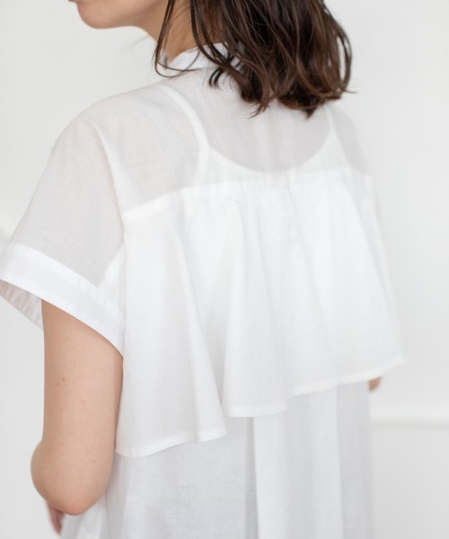 MARECHAL TERRE（マルシャルテル）の「【ZOZO限定】フリルシャツ